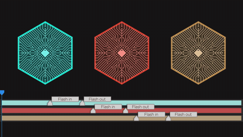 Sequential Flash Flash Once | Make layers flash in After Effects