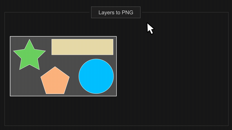 Layers to PNG
