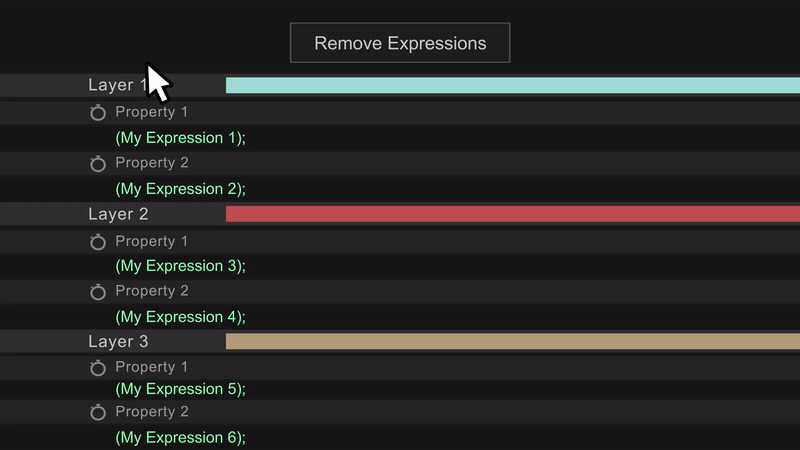 Remove Expressions